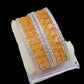 Gold-Polished Alloy Designer Yellow Combo Of Ad Bangles - The Pari - Swadesiicart