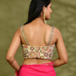Amodin Designer Studio Multicolored Thread Pearl Work Padded Blouse - Swadesiicart