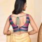 Amodini Designer Studio Zari Brocade Sleeveless Padded Blouse