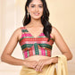 Amodini Designer Studio Zari Brocade Sleeveless Padded Blouse