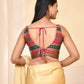 Amodini Designer Studio Zari Brocade Sleeveless Padded Blouse
