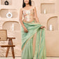 Amodini Designer Studio Kashi Banarsi Corset Style Golden Blouse