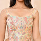 Amodini Designer Studio Kashi Banarsi Corset Style Golden Blouse