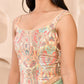 Amodini Designer Studio Kashi Banarsi Corset Style Golden Blouse