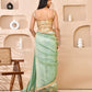 Amodini Designer Studio Kashi Banarsi Corset Style White Blouse