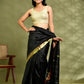 Amodini Designer Studio Golden Pearl Cutdana Sleeveless Padded Blouse