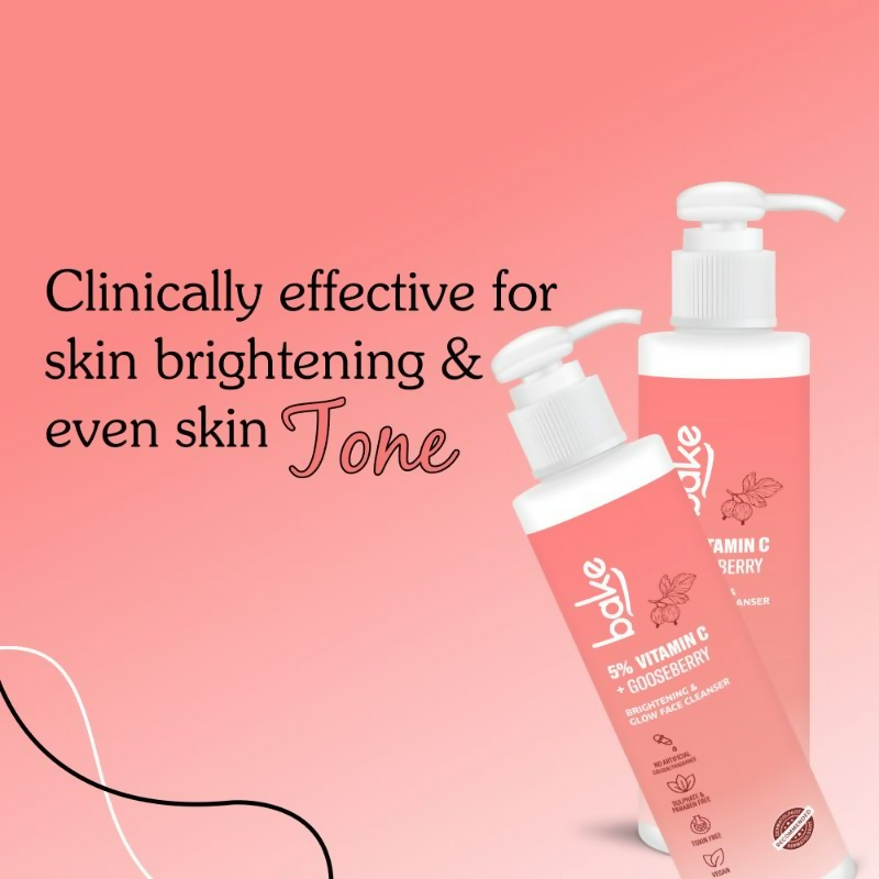 Bake 5% Vitamin C Face Cleanser | Swadesiicart