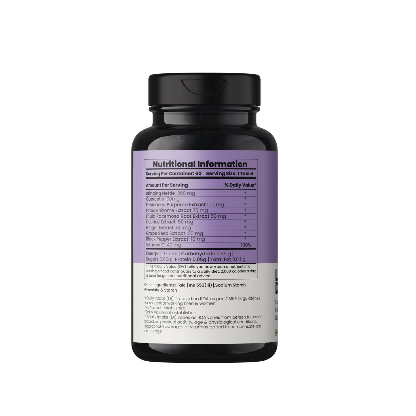 Meadbery Lung Detox Tablets - Swadesiicart
