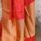 Joban Fashion Red Pure Katan Pure Handloom Banarasi Silk Saree | Swadesiicart