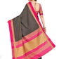 Mimosa Women's Banarasi Silk Black Saree | Swadesiicart