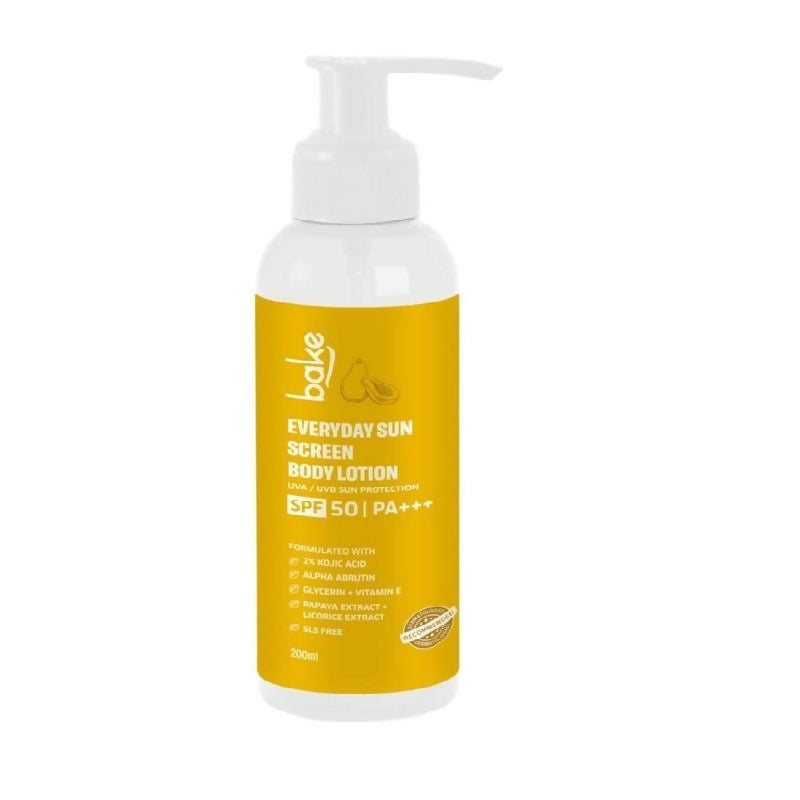 Bake Everyday Sunscreen Body Lotion SPF 50 PA+++ | Swadesiicart