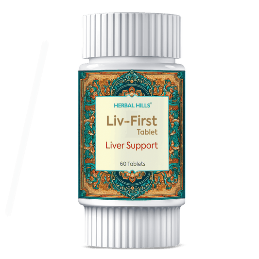 Herbal Hills Liv - First Liver Support Tablets | Swadesiicart