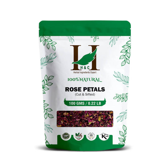 H&C Herbal Rose Petals Cut & Shifted Herbal Tea Ingredient - Limited Time Offer - Just Jaivik