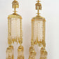 NVR Women's Pack Of 2 Gold-Polished & White Pearl Beaded Bridal Heavy Kaleera Sets - Swadesiicart