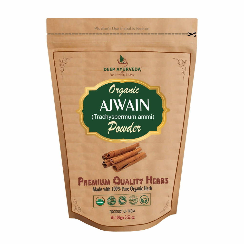 Deep Ayurveda Organic Ajwain Powder - DEEP AYURVEDA