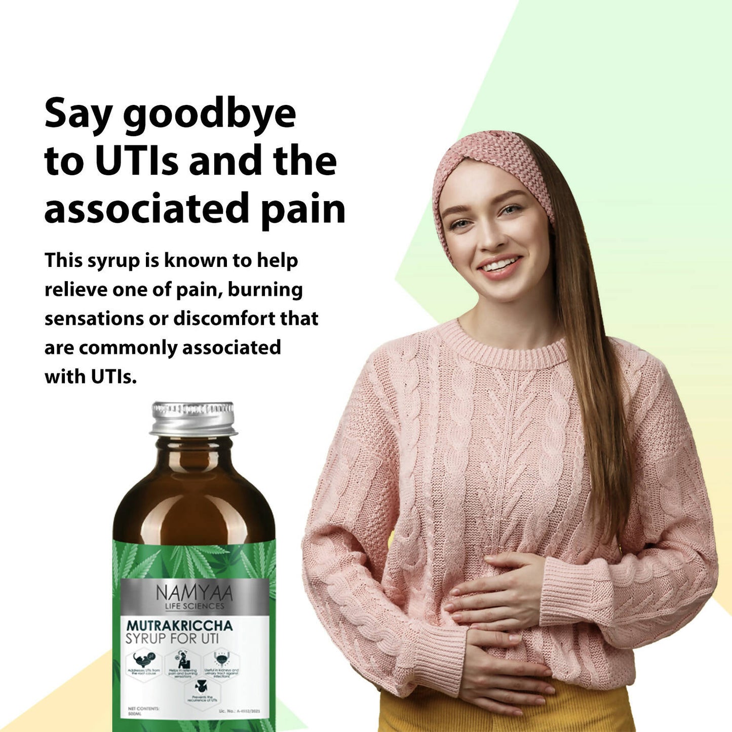 Namyaa Mutrakriccha Syrup for UTI - Swadesiicart