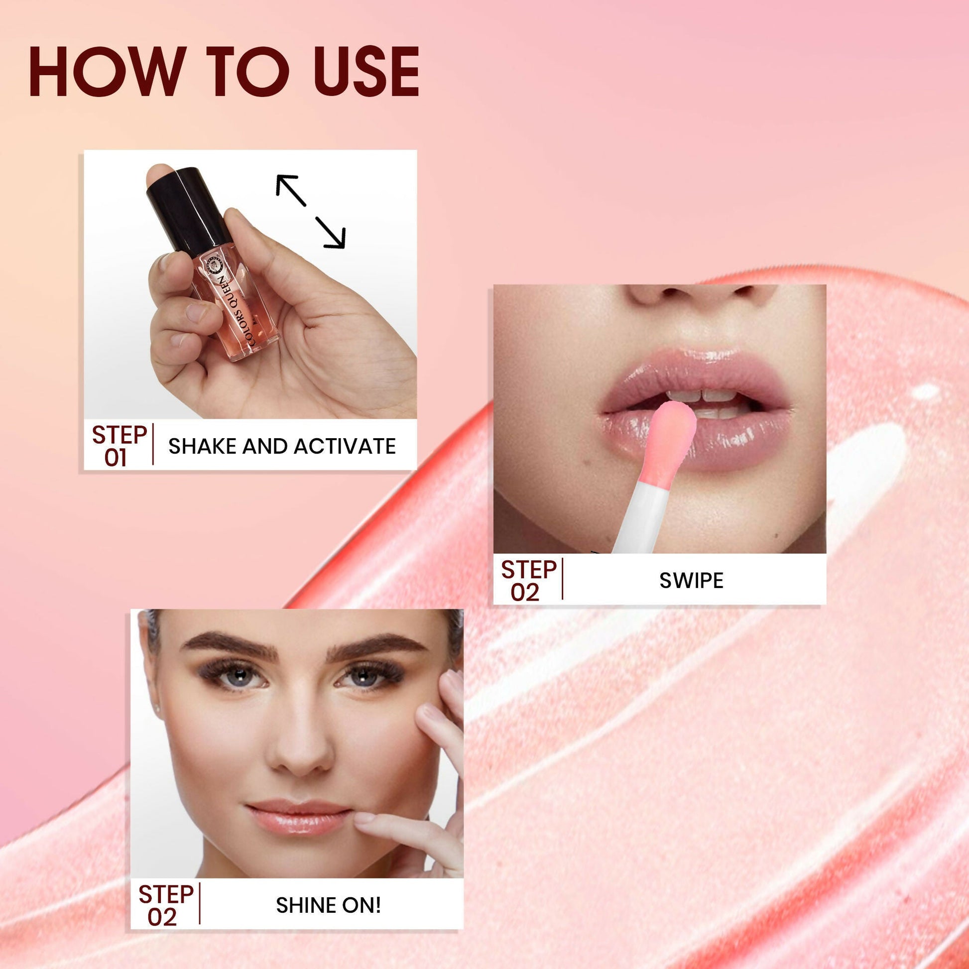 Colors Queen Glossy Lips Lips Therapy - Avocado | Swadesiicart