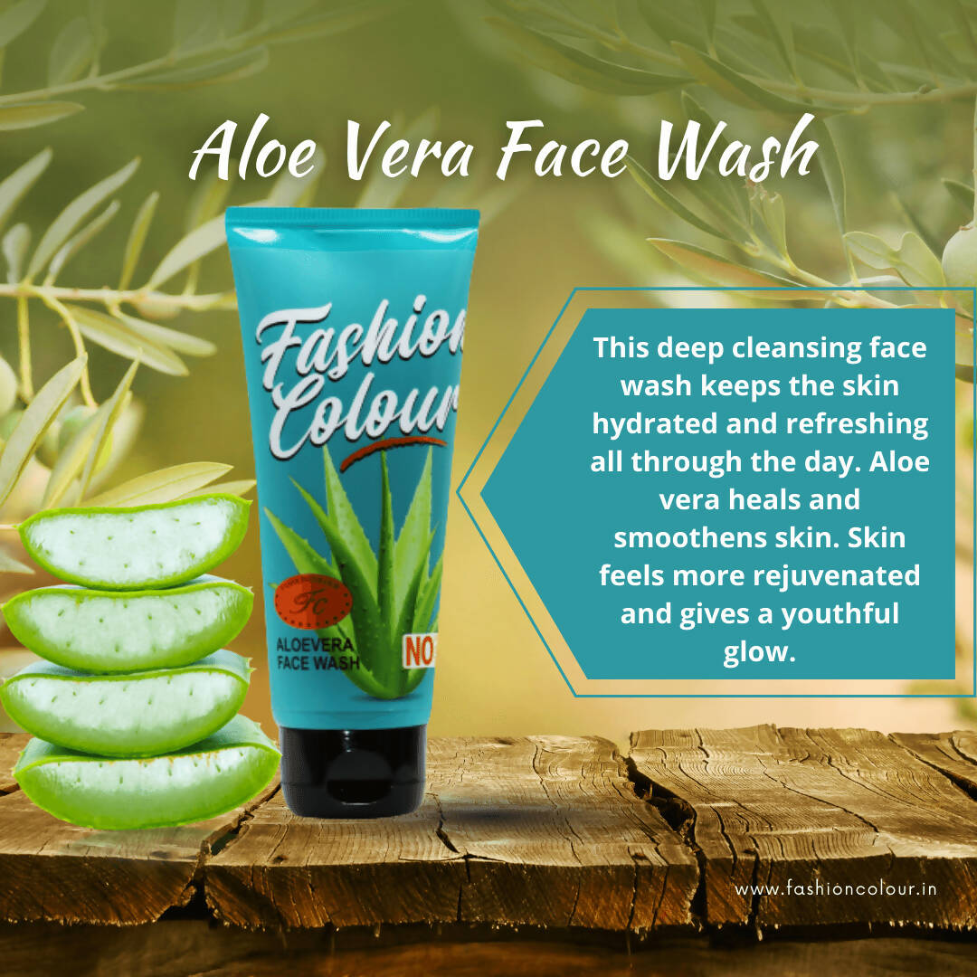 Fashion Colour Aloevera Face Wash - Swadesiicart
