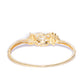 Priyaasi Women Gold-Polished American Diamond Studded, Peacock Inspired Bracelet - Swadesiicart