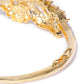 Priyaasi Women Gold-Polished American Diamond Studded, Peacock Inspired Bracelet - Swadesiicart