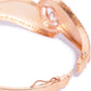 Priyaasi Women Gold-Polished American Diamond Studded, Meenakari Bracelet in Peach Color - Swadesiicart
