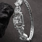 Priyaasi Women Silver-Plated and American Diamond Studded Bracelet in Floral Pattern - Noz2Toz