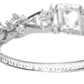 Priyaasi Women Silver-Plated and American Diamond Studded Bracelet in Floral Pattern - Swadesiicart