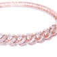 Priyaasi Women Rose Gold-Polished American Diamond Bracelet - Swadesiicart