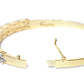 Priyaasi Women Gold-Polished American Diamond Studded Bracelet With Finger Ring - Swadesiicart