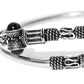 Priyaasi Oxidised Silver-Toned & Black Beaded Bracelet For Women And Girls - Swadesiicart