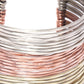 Priyaasi Women Multi-Toned Multi-Stranded Bangles Like Cuff Bracelet - Swadesiicart