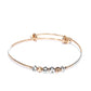 Priyaasi Women Gold-Polished Circular Shape Openable Kada Bracelet - Swadesiicart