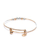 Priyaasi Women Gold-Polished Circular Shape Openable Kada Bracelet - Swadesiicart