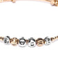 Priyaasi Women Gold-Polished Circular Shape Openable Kada Bracelet - Swadesiicart