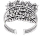 Priyaasi Women Oxidized Silver-Plated Cuff Bracelet - Swadesiicart