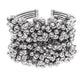 Priyaasi Women Oxidized Silver-Plated Cuff Bracelet - Swadesiicart