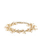Priyaasi Women Gold-Polished Stone Studded Adjustable Bracelet - Swadesiicart