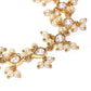 Priyaasi Women Gold-Polished Stone Studded Adjustable Bracelet - Swadesiicart