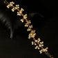 Priyaasi Women Gold-Polished Stone Studded Adjustable Bracelet - Noz2Toz