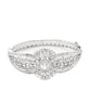 Priyaasi Women American Diamond Studded Bangle Style Bracelet - Swadesiicart