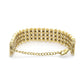 Priyaasi Women Kundan & Pearl Gold-Polished Wraparound Bracelet - Swadesiicart