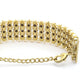 Priyaasi Women Kundan & Pearl Gold-Polished Wraparound Bracelet - Swadesiicart