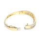 Priyaasi Women American Diamond Gold-Polished Bangle Style Bracelet - Swadesiicart