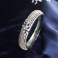 Priyaasi Women Rose Gold American Diamond Gun Metal Plated Bangle Style Bracelet - Noz2Toz