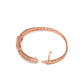 Priyaasi Women Studded Blocks-American Diamond Rose Gold Geometric Bracelet - Swadesiicart