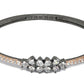 Priyaasi Women Dual Toned Mini Flower American Diamond Bracelet - Swadesiicart