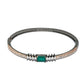 Priyaasi Women Green Stone Studded American Diamond Bracelet - Swadesiicart