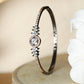Priyaasi Women Dual Toned American Diamond Floral Bracelet - Noz2Toz