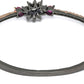 Priyaasi Women Dual Toned Floral American Diamond Bracelet - Swadesiicart