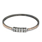 Priyaasi Women Dual Toned American Diamond Leaf Bracelet - Swadesiicart